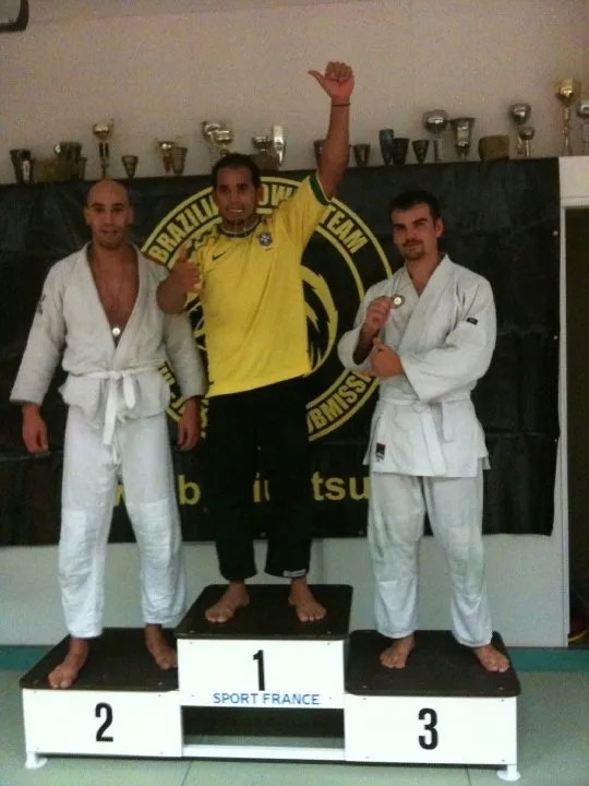 Rémi sur le podium : 3e, Open de Creil, −94 kg