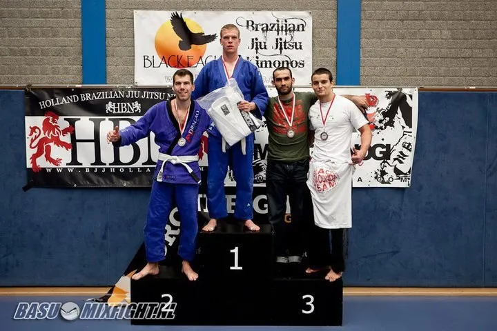 David sur le podium : 3e, Open d’Amsterdam, toutes catégories
